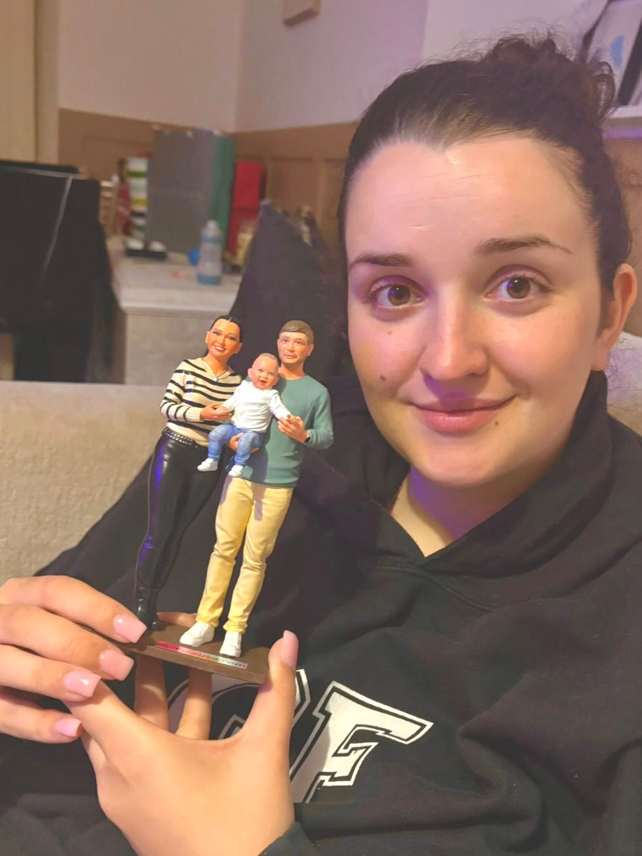 3D-Design for 2-person statue