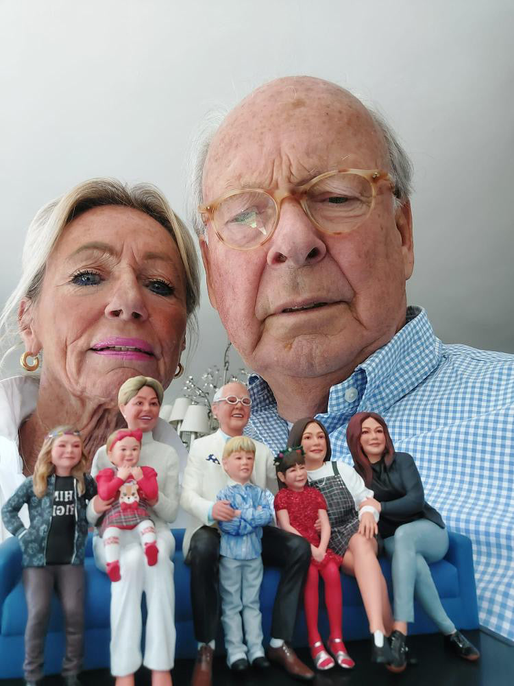 3D-Design for 2-person statue