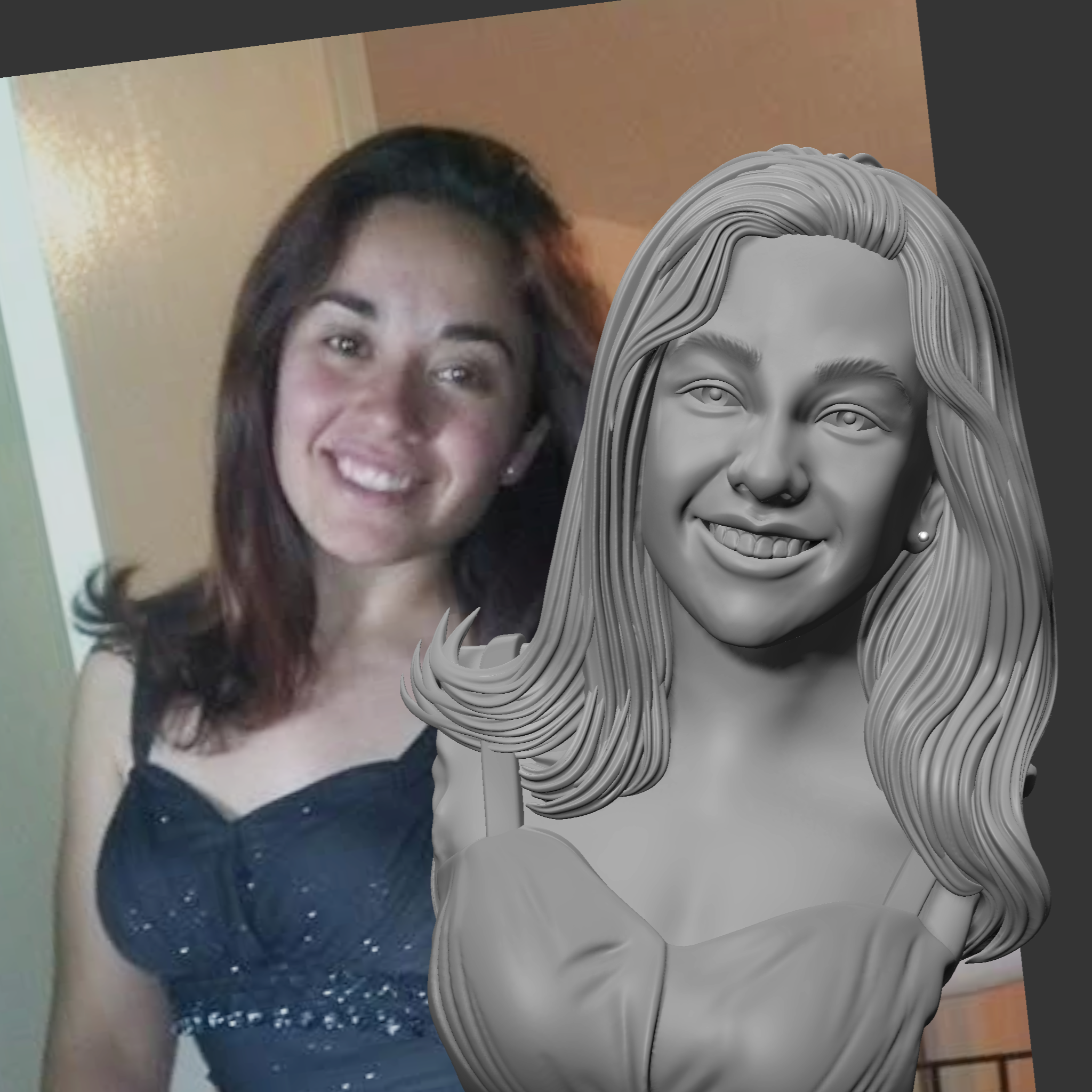 3D Design for bust