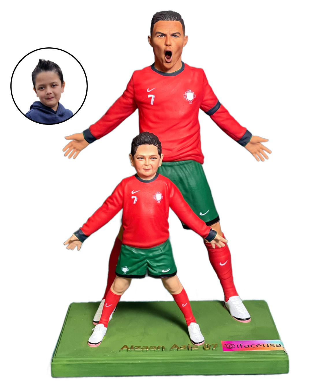 You & Famous Portugal Soccer Player